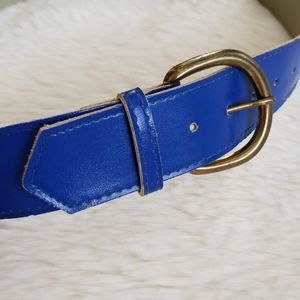 Royal blue belt